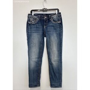 Vigoss Blue Vigoss Heritage Fit Capri Jeans - Size S7/8 L 25